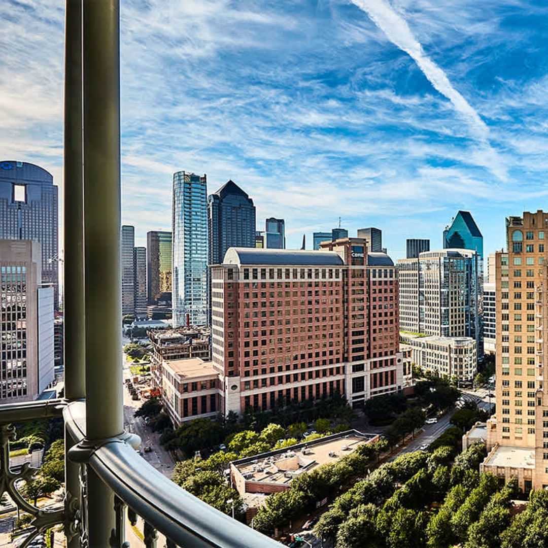 The Crescent offers a front-row seat to Dallas’ charm—one of the many perks of #TheCrescentDallas 
⁠
Interested in officing out of our beautiful building? Visit the link in our bio to get connected! ⁠
.⁠
.⁠
.⁠
#CrescentViews⁠
#DallasSkyline #CityViews⁠
#DallasBeauty⁠
#WorkAtCrescen⁠
#OfficeWithAView #DallasWorkspaces⁠
#OfficeGoals #OfficeSpotsInDallas #CorporateOfficesDallas #DallasCorporateLifestyle #CorporateAmerica #RealEstateInDallas #CommercialRealEstateDallas⁠